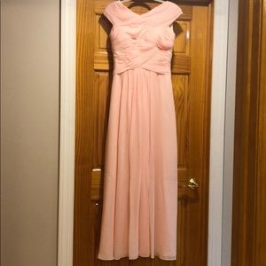 Light Pink Bridesmaid / Prom dress